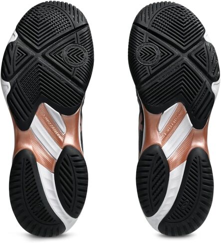 حذاء كرة الطائرة للسيدات NETBURNER BALLISTIC FlyteFoam 3 من ASICS، مقاس 6.5، أبيض/VAPOR in Saudi Arabia