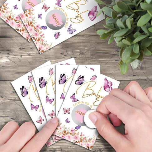 50 حزمة من لعبة استحمام الطفل للخدش، بطاقة خدش للأطفال الآيس كريم لألعاب اليانصيب لحفلة عيد ميلاد الطفل، حفلة كشف الطفل، إعلان الحمل، نشاط وفكرة استحمام الطفل in Kuwait