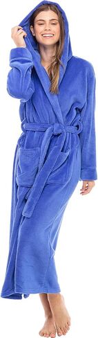 Alexander Del Rossa Women's Plush Fleece Robe with Hood, Warm Bathrobe 3X-4X Bengal Tiger Limited Edition (A0116A134X) in Saudi Arabia
