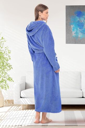 Alexander Del Rossa Women's Plush Fleece Robe with Hood, Warm Bathrobe 3X-4X Bengal Tiger Limited Edition (A0116A134X) in Saudi Arabia