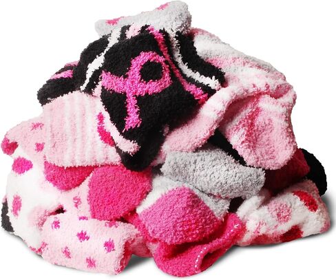 Yacht & Smith 48 PAIRS Womens Wholesale Bulk Warm And Cozy Fuzzy Socks, Colorful Winter Sock in Saudi Arabia