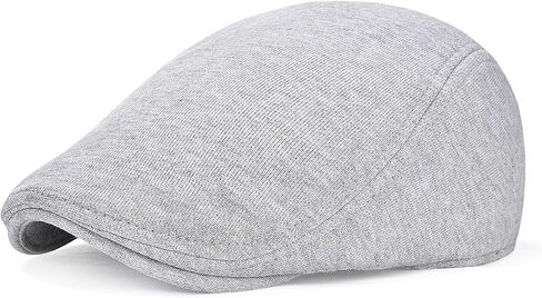 KUJUHA Men's Newsboy Cap Cotton Flat Ivy Gatsby Newsboy Hat Driving Hat Irish Cabbie Hunting Caps Winter Hat in Saudi Arabia