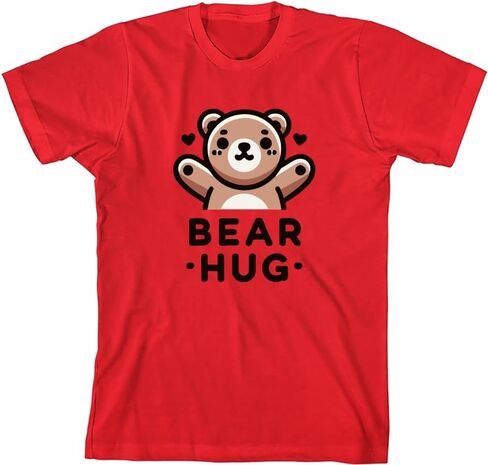 Bioworld Bear Hug Youth Crew Neck Short Sleeve Tee in Saudi Arabia