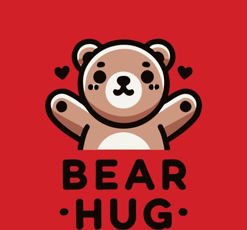 Bioworld Bear Hug Youth Crew Neck Short Sleeve Tee in Saudi Arabia
