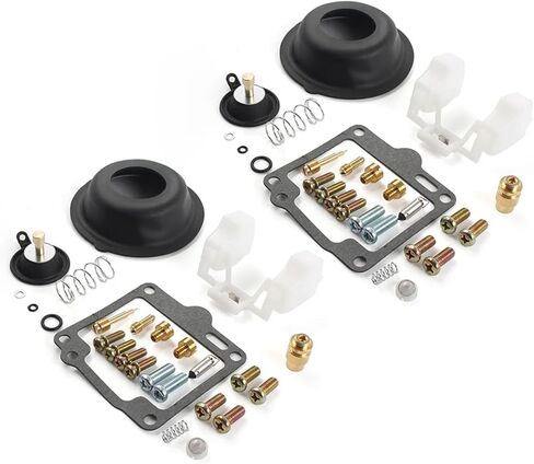 2 Sets Motorcycle Carburetor Repair Rebuild Kit Compatible with XV750 1988-1997 XV1100 1988-1999 Universal in Saudi Arabia