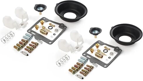 2 Sets Motorcycle Carburetor Repair Rebuild Kit Compatible with XV750 1988-1997 XV1100 1988-1999 Universal in Saudi Arabia
