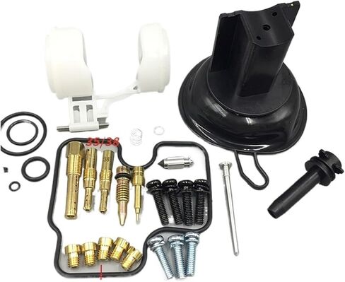 Motorcycle Carburetor Repair Kit Compatible MC22 CBR22 CBR250RR Configured Vacuum Diaphragm and Float Universal(4 set B) in Saudi Arabia