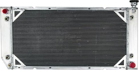 Aluminum Radiator for 1994-2000 Chevy/GMC C1500 C2500 C3500 K1500 K2500 K3500 Suburban Tahoe Yukon Truck 5.7 7.4 V8, 3 Row Crossflow Radiators Electric Fan Shroud Thermostat Kit Combo in Kuwait