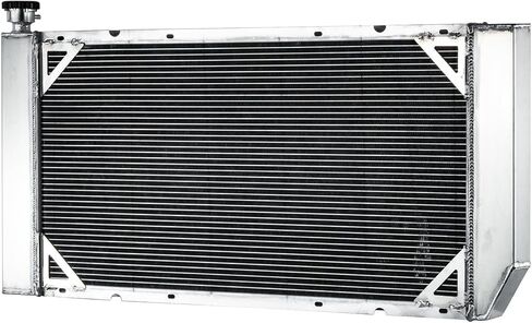 Aluminum Radiator for 1994-2000 Chevy/GMC C1500 C2500 C3500 K1500 K2500 K3500 Suburban Tahoe Yukon Truck 5.7 7.4 V8, 3 Row Crossflow Radiators Electric Fan Shroud Thermostat Kit Combo in Kuwait