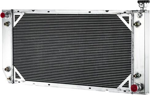 Aluminum Radiator for 1994-2000 Chevy/GMC C1500 C2500 C3500 K1500 K2500 K3500 Suburban Tahoe Yukon Truck 5.7 7.4 V8, 3 Row Crossflow Radiators Electric Fan Shroud Thermostat Kit Combo in Kuwait