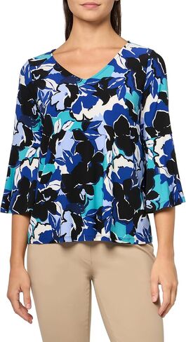 Kasper للسيدات 3Q SLV V-NK Bell Sleeve Top in Kuwait