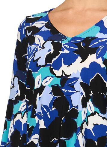 Kasper للسيدات 3Q SLV V-NK Bell Sleeve Top in Kuwait