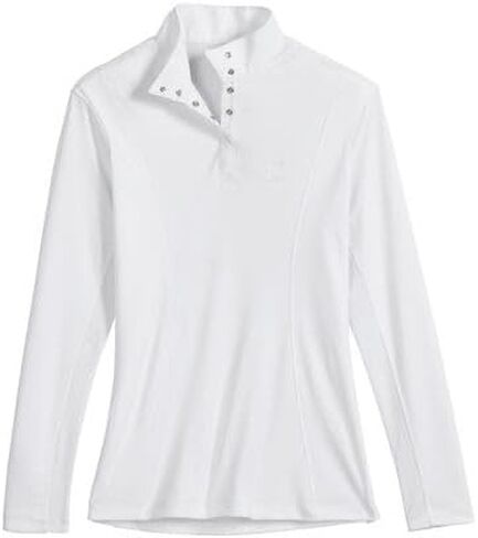 Dover Saddlery Riding Sport Ladies' Essential Rquestrian Long Sleeve Show Shirt in Saudi Arabia
