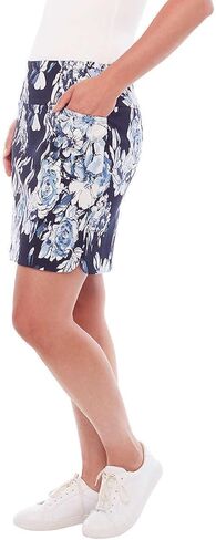 S.C. & Co. السيدات للسيدات Skort Skort (XXL ، Navy Floral) in Kuwait