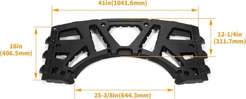 HECASA Utility Rear Rack Mounting Compatible with 2009-2016 Polaris Sportsman XP SP 550 850 1000 X2 Replace for Part# 2633429-070 Rack Rear Assembly in Saudi Arabia