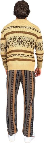 The Dude Lebowski Bowling Movie Scare Cardigan Sweater and Lounge Pants Assume Assume in Saudi Arabia