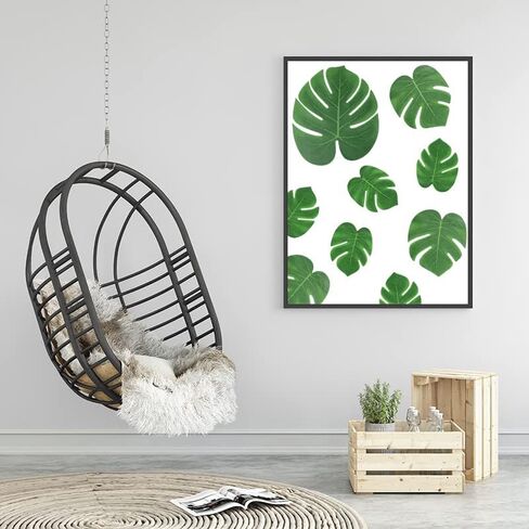 Abzo 77 Pieces 9 Kinds Artificial Palm Leaves for Tropical Party Decorations Golden Tropical Leaves with Stems Jungle Leaves Decoration Hawaiian Party Beach Baby Shower Wedding Birthday Decorations in Saudi Arabia