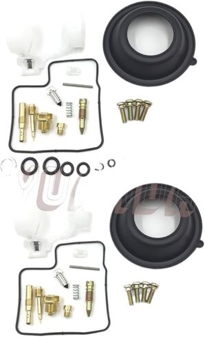 Compatible with VF700C VF700S VF700F VF750C VF750F VF750S Motorcycle Carburetor Repair Kit Parts Float Diaphragm(2 pcs) in Kuwait