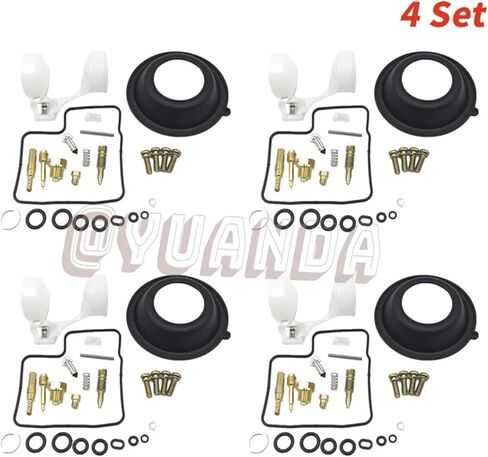 Compatible with VF700C VF700S VF700F VF750C VF750F VF750S Motorcycle Carburetor Repair Kit Parts Float Diaphragm(2 pcs) in Kuwait