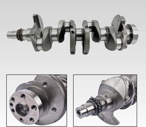 مجموعة العمود المرفقي 23110-2B610-متوافق مع Hyundai Accent Veloster 2013-2017 1.6L Kia Rio Soul 2012-2017-استبدال جزء OEM رقم 231102B610 23110-2B600 in Saudi Arabia