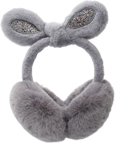 Partykindom Rabbit Ear Muffs الأذن المدافعين عن الأولاد للأرنب الأذن الشتاء أرنب الأذن دافئ الأطفال دفء الأذن الصوف in Kuwait