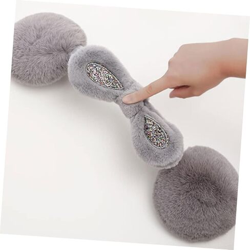 Partykindom Rabbit Ear Muffs الأذن المدافعين عن الأولاد للأرنب الأذن الشتاء أرنب الأذن دافئ الأطفال دفء الأذن الصوف in Kuwait