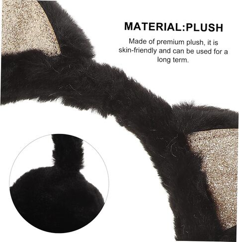 Fleece Ear Warmers Boys and Girls Cat Ear Muffs Winter Earmuffs for Girls in Kuwait