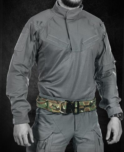 Tactical Belt for Men, Molle Gun Belt 2" & 1.5" with Laser-Cut Shooting Hunting Duty Belts Quick Release Buckle in Kuwait