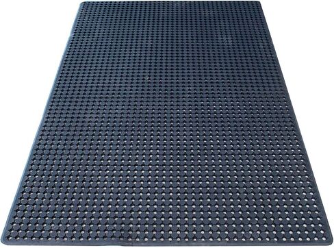 Buffalo Tools TBM46 4' x 6' Extra Thick Heavy Duty 38lb Rubber Truck Bed Mat, All Weather Protection in Saudi Arabia