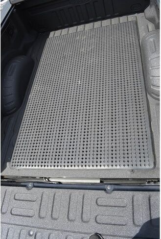 Buffalo Tools TBM46 4' x 6' Extra Thick Heavy Duty 38lb Rubber Truck Bed Mat, All Weather Protection in Saudi Arabia