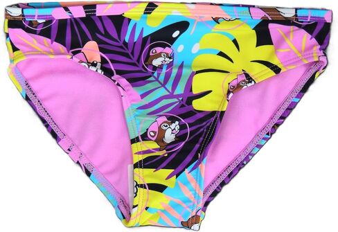 Buc-ee's 2025 Pink Tropical Swim Sets 2 Piece Girls Youth Swimsuit Quick Dry Top Bottom Bikini Pool Beach Vacation Beaver in Saudi Arabia
