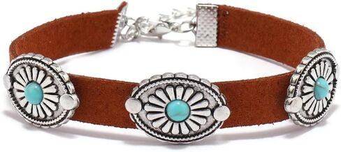 Western Bracelet for Women Country Concert Outfits Bohemian Vintage Red Black Turquoise Bracelets Cowgirl Cowboy Country Bracelet Boho Bracelets Accessories in Kuwait