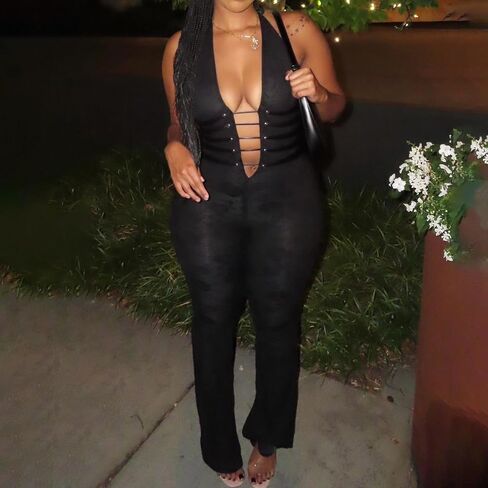 MXVPY Women CHEER MESH LACE SUELS SEXY SEYE SEE THROWROW Out BodyCon Belesuits One Piece Club Party Romper in Saudi Arabia