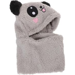 Hooded Scarf Winter Warm Neck Warmer with Adorable Animal Ears for Years Cozy and Outdoor Accessory for in Saudi Arabia