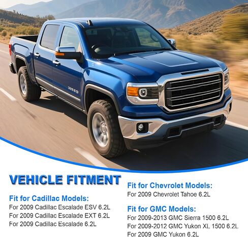 AFM DOD RFITS REFTERS KIT W/HEAD GASKET SET & BOLTS ، FIT for 2009 Chevy Tahoe ، for 2009-2013 GMC Sierra 1500/Yukon ، for 2009 Cadillac Escalade ESV/EXT 6.2L V8 محركات in Saudi Arabia