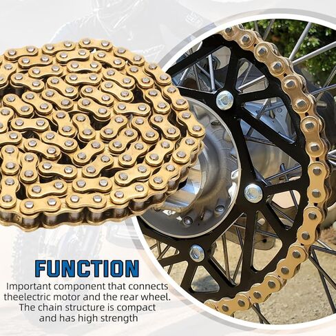 AUTOVIC Electric Dirt Bike Chain 63 Links #219H Size for 48V Pro Electric Dirt Bikes in Saudi Arabia