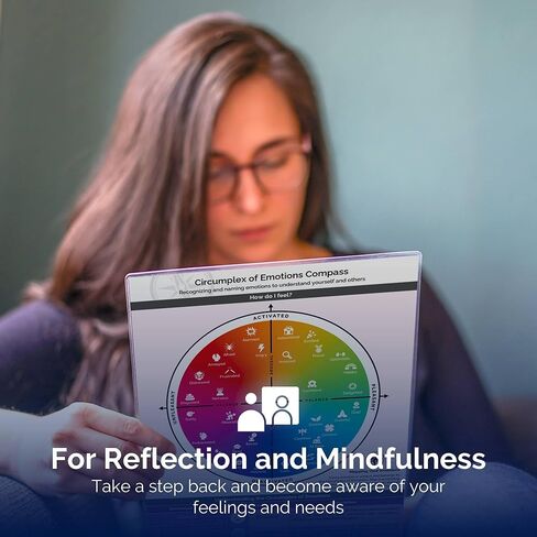 metaFox "Values Compass" for Coaching and Therapy - Personal Development and Self-Reflection Tool, Enhance Coaching Materials, Life Values Compass, Based on Schwartz Theory of Values in Kuwait