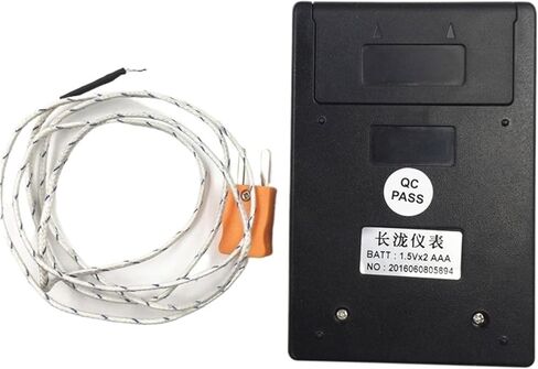 TM-902C Black K Type Digital LCD Temperature Detector Thermometer Industrial Thermodetector Meter + Thermocouple Probe(4M) in Saudi Arabia