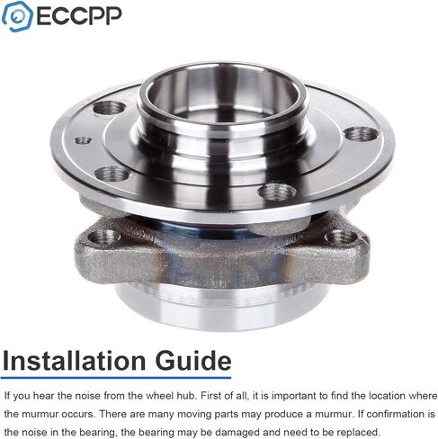 استبدال ECCPP لمحور محمل العجلة 513208 محور تجميع محور التجميع المحور الأمامي 5 العروات لفولفو XC90 2003 2004 2005 2006 2007 2008 2009 محمل المحور ومجموعة المحور in Saudi Arabia