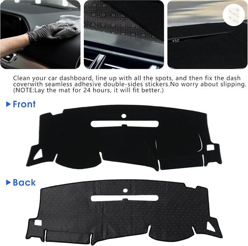 غلاف Dash Cover مناسب ل Chevy Chevrolet Silverado 1500 LT / WT 2007-2013 2500 HD / 3500 HD 2007-2013 ، GMC Sierra 2007-2013. in Saudi Arabia