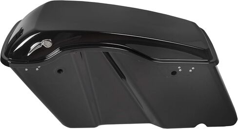 Kuafu Hard Saddle Bags Trunk W/Lid & Gartning Key متوافق مع Harley 1993-2013 Davidson Road King Glide Softail All Touring Models in Saudi Arabia
