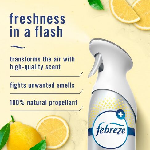 Febreze Air Freshener Spray, Odor-Fighting Room Spray, Heavy Duty Bundle, Heavy Duty Kitchen, Heavy Duty Crisp Clean, Musty Odor Fighter Scent Mix, 8.8oz, 3 Count in Saudi Arabia