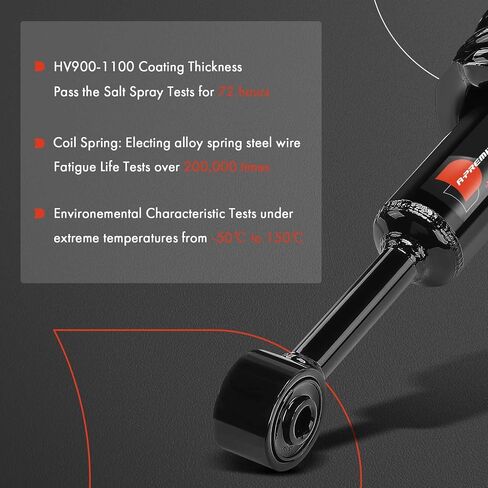 A-Premium Front Pair (2) Complete Strut and Coil Spring Assembly Compatible with Toyota Tacoma 2016-2023, 4WD, Driver and Passenger Side, Replace# 28920858 in Saudi Arabia