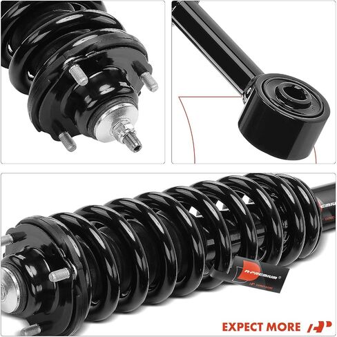A-Premium Front Pair (2) Complete Strut and Coil Spring Assembly Compatible with Toyota Tacoma 2016-2023, 4WD, Driver and Passenger Side, Replace# 28920858 in Saudi Arabia