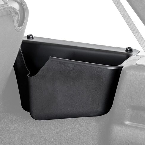 Quadratec Rear Wheel Well Storage Organizer Bin, 2-Piece Set for Left & Right Side - Fits Jeep Wrangler JL Unlimited 4-Door 2018-2022 - Interior Jeep Wrangler Accessories - Cargo Area Storage Box in Saudi Arabia