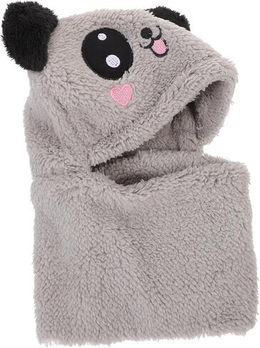 Hooded Scarf Winter Warm Neck Warmer with Adorable Animal Ears for Years Cozy and Outdoor Accessory for in Saudi Arabia