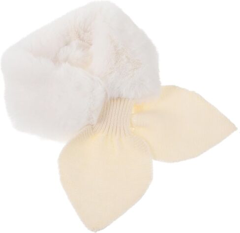 1pc cartoon Boy Girl's Girl's Warm Cross Cross Twiber for Boys and Girls Soft Faux Fur Design Dreary للأنشطة في الهواء الطلق لأعياد الميلاد والأعياد in Saudi Arabia