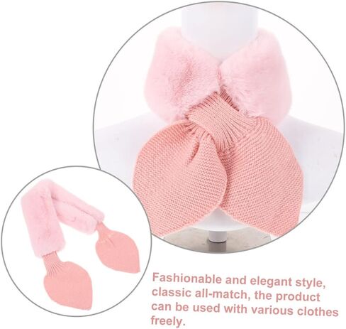 Lifekome Soft Faux Rabbit Fur Fur Children و Nother Winter Warm Dark Writ in Saudi Arabia
