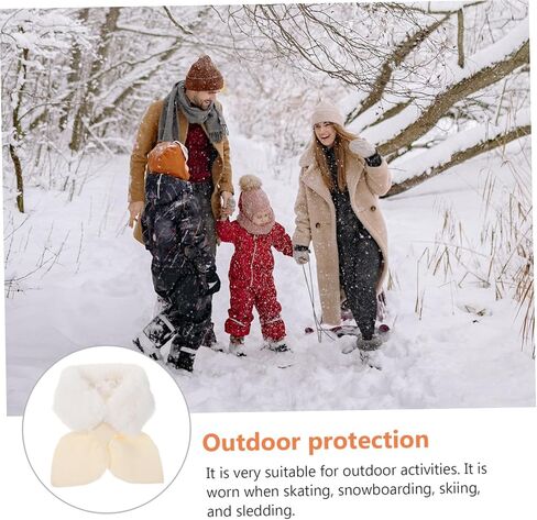 1 مساءً الأولاد والبنات كرتون كروس وشاح رقبة دافئة دافئة للبنين والبنات سميكة الصوف بوي الفتاة in Kuwait