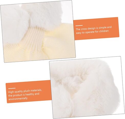 1 مساءً الأولاد والبنات كرتون كروس وشاح رقبة دافئة دافئة للبنين والبنات سميكة الصوف بوي الفتاة in Kuwait